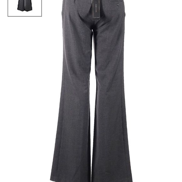 BCBGMAXAZRIA NWOT gray pants - Picture 2 of 2